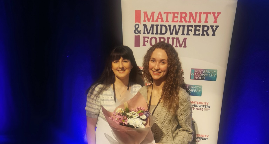 Midwifery Trailblazers Tegan Kavanagh and Mary Curtin